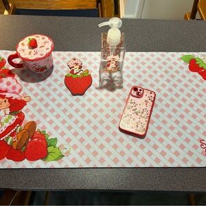 Strawberry Shortcake desk pad Set